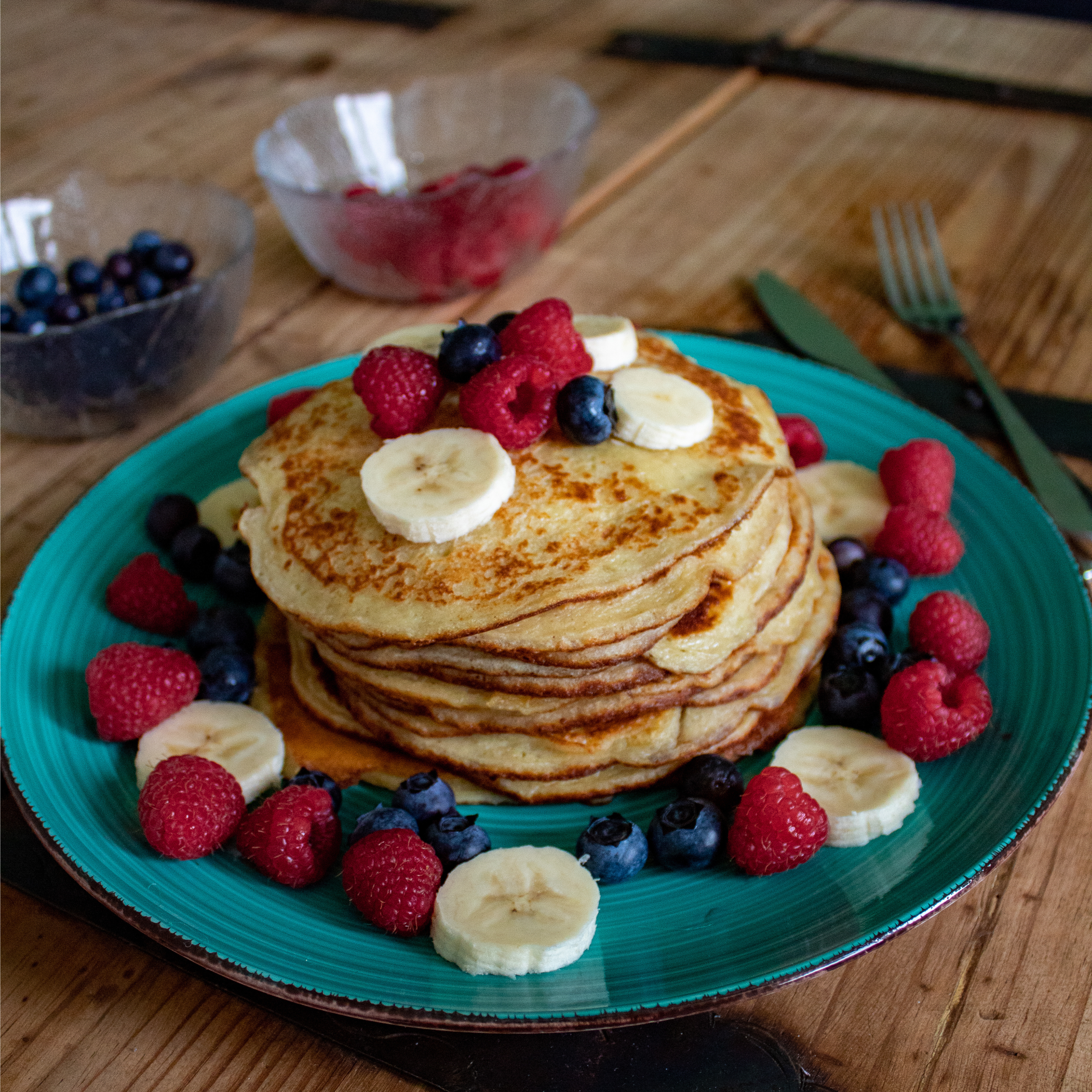 Quark Pancakes